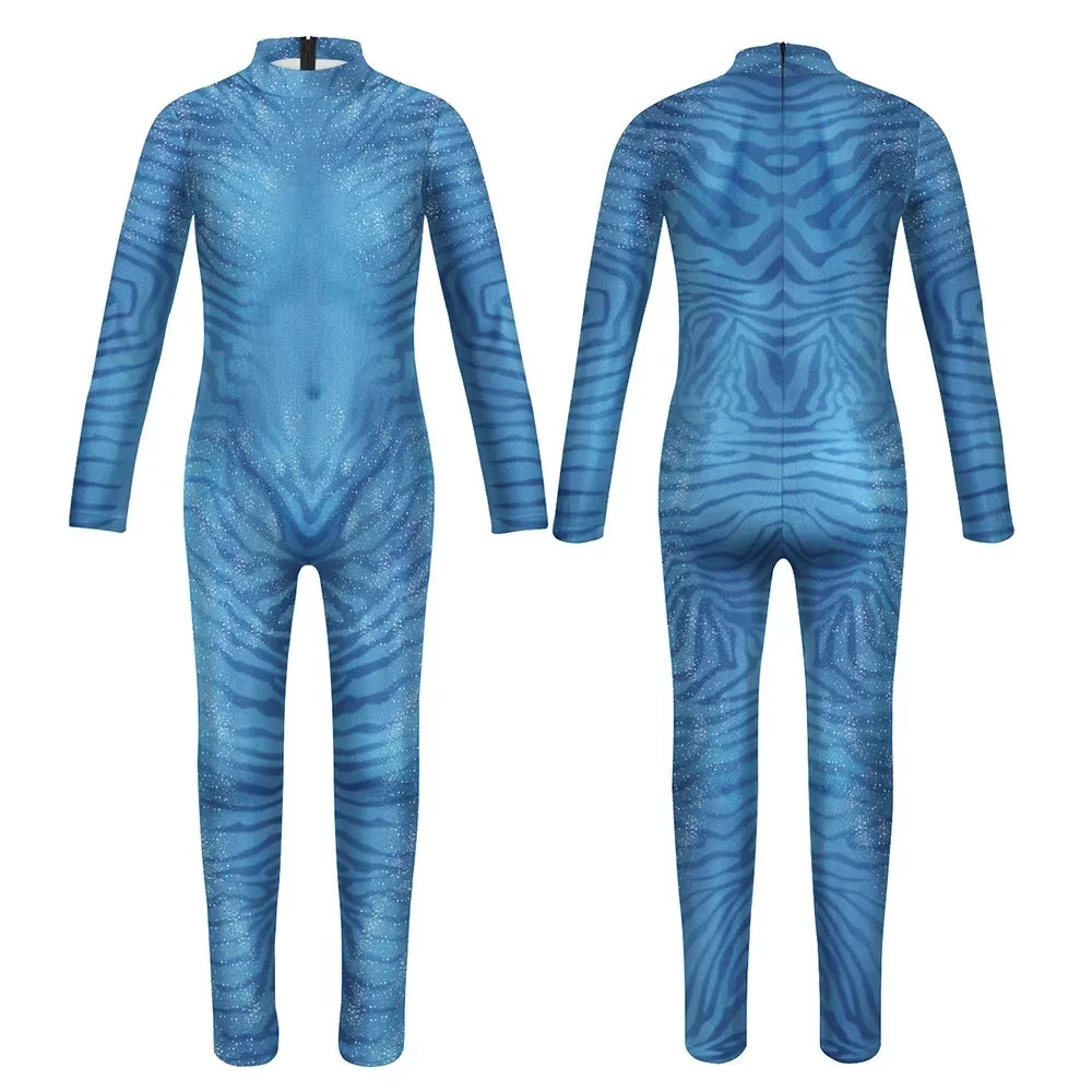 Avatar Cosplay Bodysuit